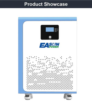 EASUN POWER 15kWh 51.2V 300Ah LiFePO4 Solar Home Storage Backup Battery RS485 BMS
