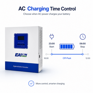 EASUN POWER 3.6KW Solar Inverter 120A MPPT Solar Charge Controller With Wifi