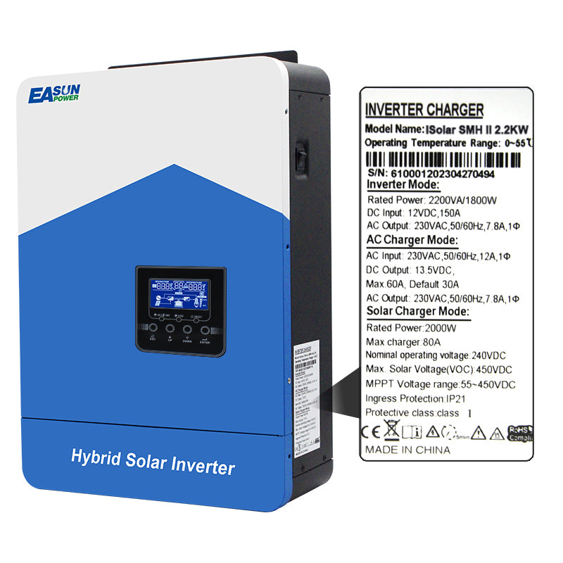 EASUN POWER 7KW Off Grid Solar Inverter 110A MPPT Charger