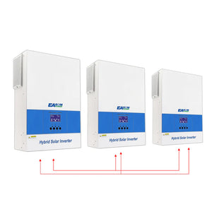 EASUN POWER 6.5KW Off Grid Inverter 120A MPPT Charger Parallel 3 Phase With WiFi