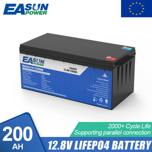 EASUN POWER 12v 200Ah Lifepo4 Battery 12.8V