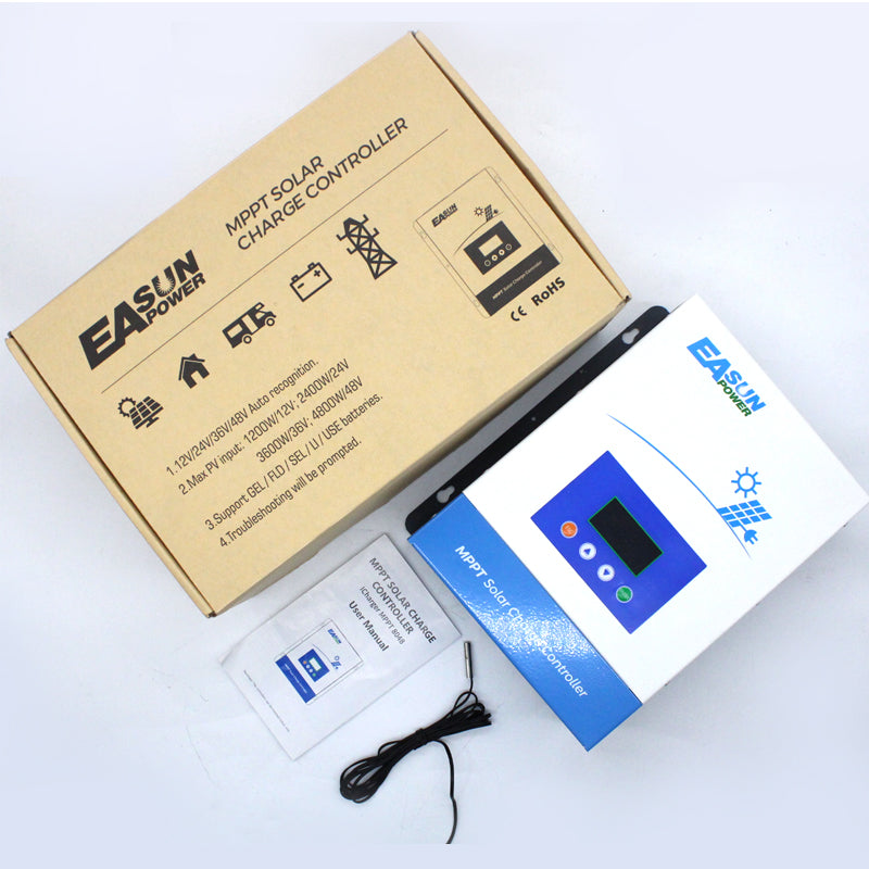 EASUN POWER 100A MPPT Solar Charger Controller