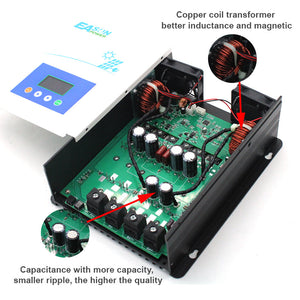 EASUN POWER 100A MPPT Solar Charger Controller