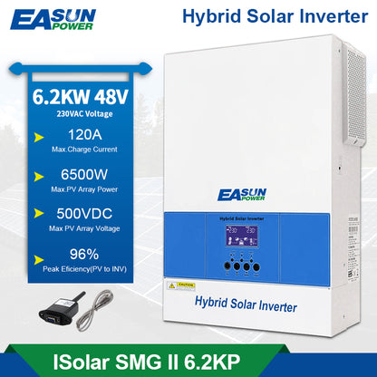 EASUN POWER 6.2KP Soalr Inverter MPPT 100A Charger 220VAC 48VDC-Poland