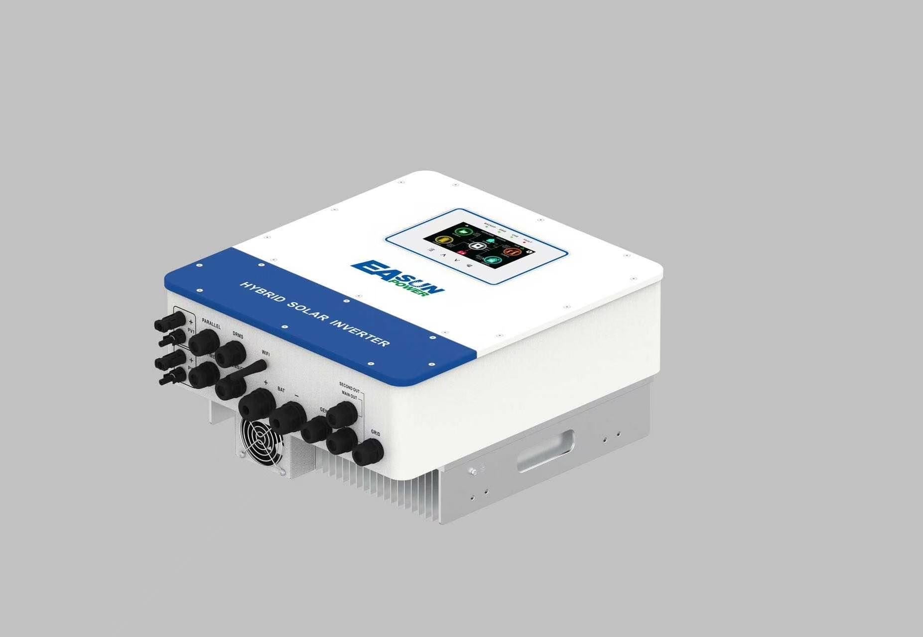 Easun 6kW 48V Hybrid Solar Inverter Dual MPPT Battery-Feedin IP65 WiFi