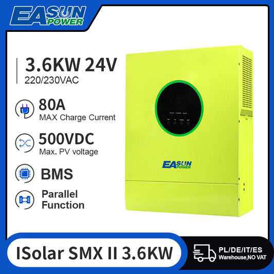 EASUN POWER 3600w Solar Inverter MPPT  500VDC 80A