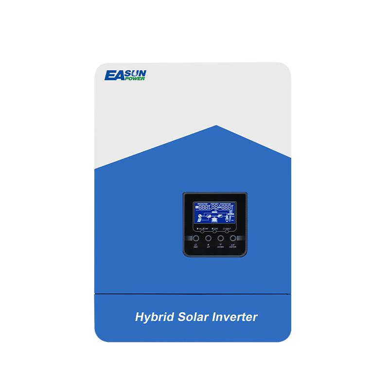 EASUN POWER  4.2K MPPT Solar Inverter 24V 220V Pure Sine Wave Off Grid Hybrid Inverter 120A