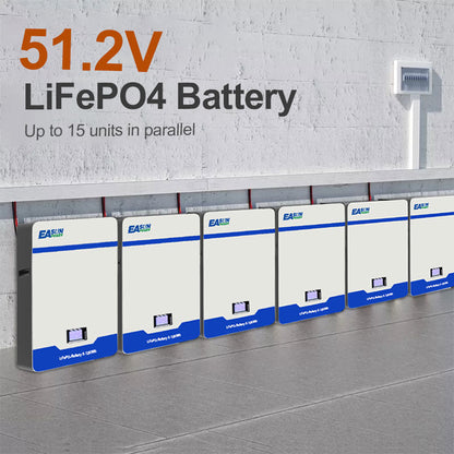 EASUN POWER 48V 51.2V 100AH LiFePO4 Battery