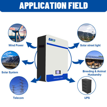 EASUN POWER 48V 51.2V 100AH LiFePO4 Battery