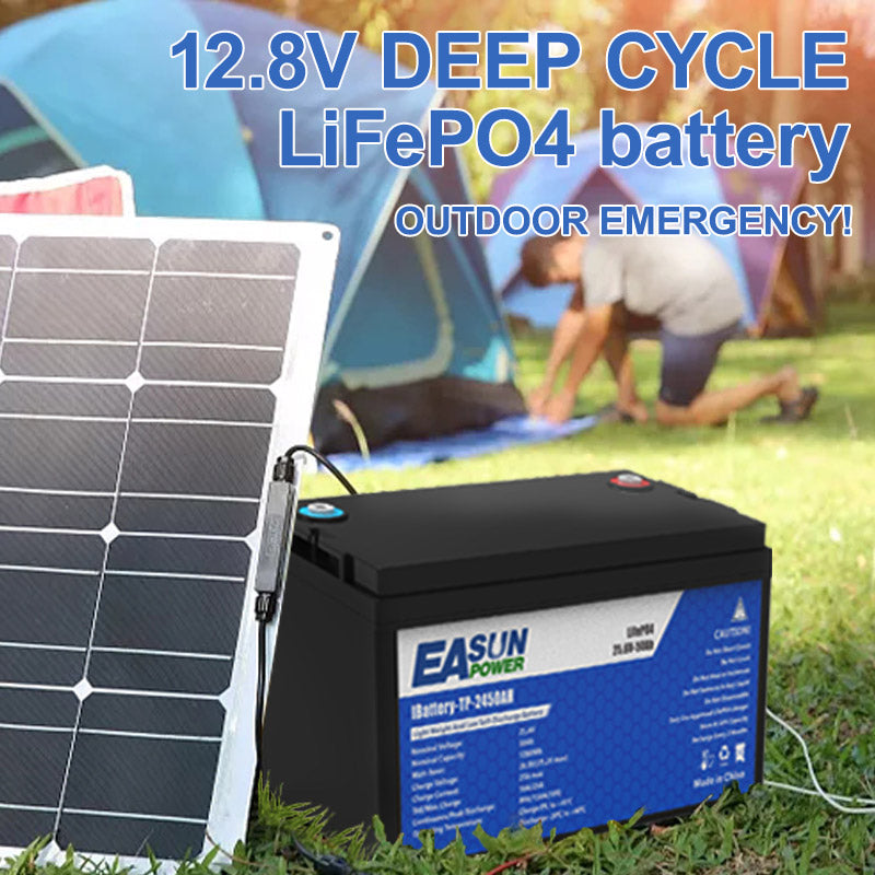 EASUN POWER 12v 200Ah Lifepo4 Battery 12.8V