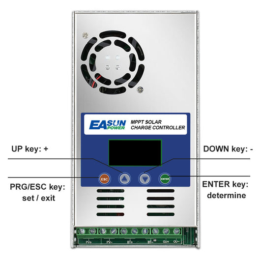 EASUN POWER 60A MPPT Solar Charge Controller